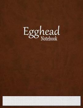 Paperback Egghead Notebook: 1/8" Octagonal Graph Paper Ruled Book