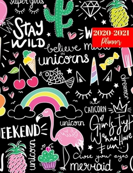 2020-2021 Planner: Pretty Two Year Day Planner Calendar - Passion/Goal Organizer - Jan 1, 2020 to Dec 31, 2021 with To Do List Schedule Agenda