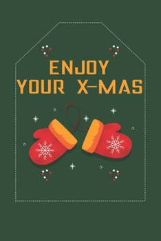 X Mas & Holiday Notebook | Blank Lined Journal Notebook for Writing Notes: Christmas Journal/Diary Lined Paper 100 Pages 6"x9" Line Journal Book