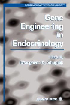 Hardcover Gene Engineering in Endocrinology Book