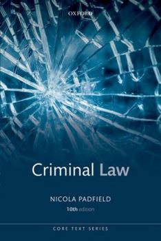 Paperback Criminal Law Book