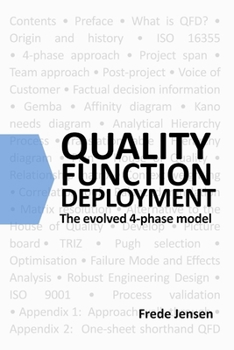 Paperback Quality Function Deployment: The evolved 4-phase model Book