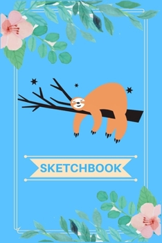 Paperback Sketchbook: Sloth Sketchbook Book