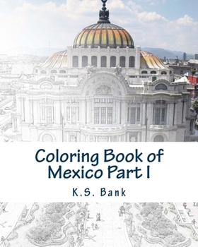Paperback Coloring Book of Mexico Part I Book
