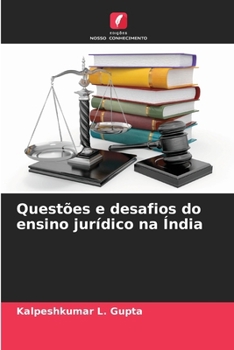Paperback Questões e desafios do ensino jurídico na Índia [Portuguese] Book