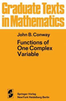 Hardcover Functions of One Complex Variable Book