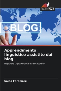 Paperback Apprendimento linguistico assistito dai blog [Italian] Book