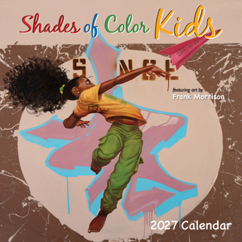 Misc. Shades of Color Kids 2027 Wall Calendar Book
