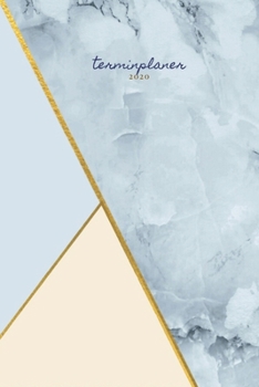 Terminplaner 2020 hellblau beige: Familienplaner Wochenplaner Kalender Taschenkalender und Terminkalender f�r das neue Jahr Jahresplaner blau Termine selbst gestalten planen und organisieren a5 format