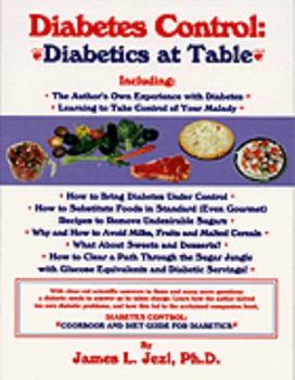 Paperback Diabetes Control: Diabetics at Table Book