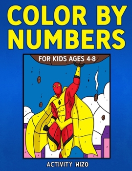 Paperback Color By Numbers for Kids Ages 4-8 Book