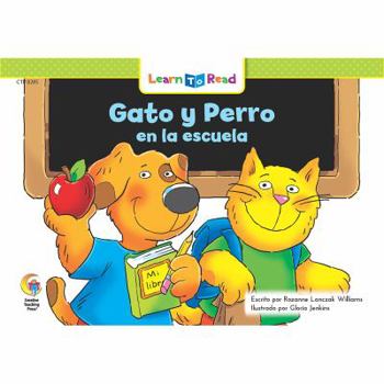 Hardcover Gato y Perro En La Escuela = Cat and Dog at School [Spanish] Book