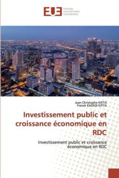 Paperback Investissement public et croissance économique en RDC [French] Book