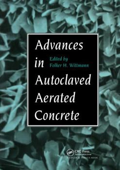 Hardcover Advances in Autoclaved Aerated Concrete Book