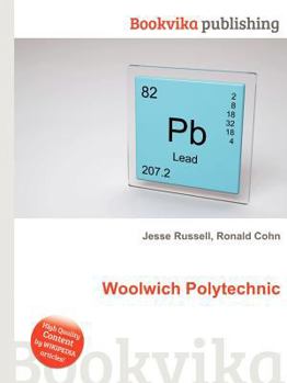 Paperback Woolwich Polytechnic Book