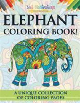 Paperback Elephant Coloring Book! Book