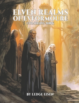 Paperback Elven Realms Of Evformoure Coloring Book