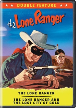 DVD Lone Ranger Double Feature Book