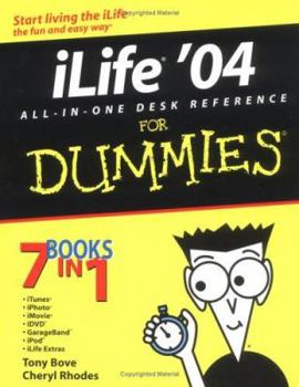 Paperback iLife '04 All-In-One Desk Reference for Dummies Book