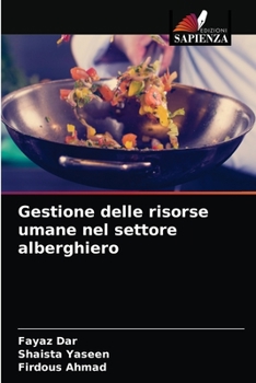 Paperback Gestione delle risorse umane nel settore alberghiero [Italian] Book