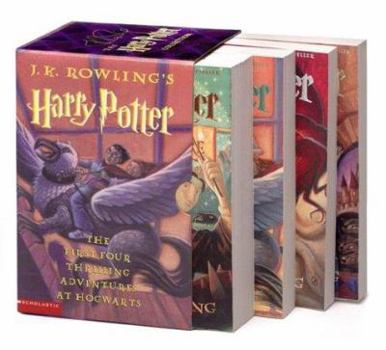Harry Potter Boxed Set: Books 1-4 - Book  of the Harry Potter
