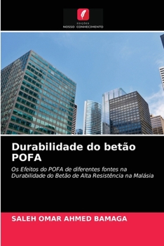 Paperback Durabilidade do betão POFA [Portuguese] Book