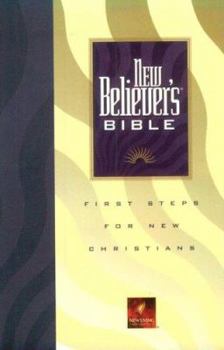 Hardcover New Believer's Bible: First Steps for New Christians (New Living Translation) Book