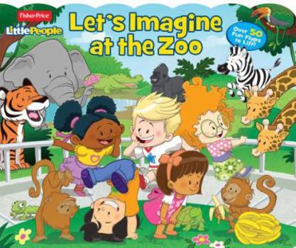 Board book Fisher Price Little People: Let's Imagine at the Zoo Book