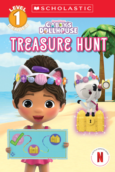 Paperback Treasure Hunt (Gabby's Dollhouse: Scholastic Reader, Level 1 #3) Book