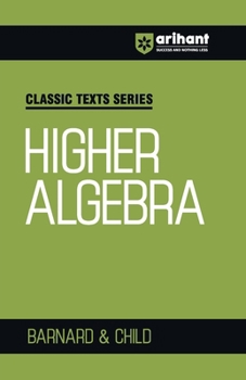 Paperback Higher Algebra Bernald & Child Book