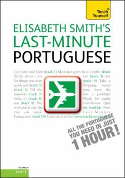Audio CD Last-Minute Portuguese Book