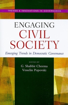 Paperback Engaging Civil Society: Emerging Trends in Democratic Governance Book