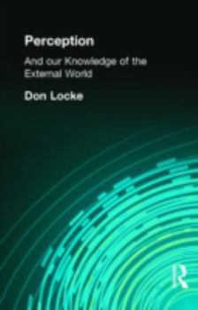 Hardcover Perception: And our Knowledge of the External World Book
