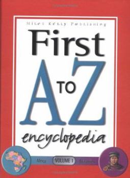 Hardcover First A to Z Encyclopedia Volume 01 Book