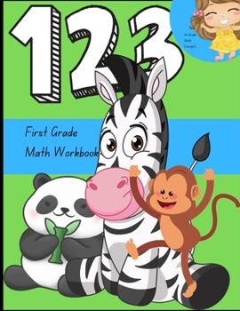Paperback First Grade Math Workbook: Skip Counting, Writing, and Tracing numbers 1 through 20 Book