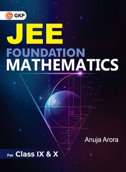 Paperback JEE Foundation Mathematics for Class IX & X by Anuja Arora Book