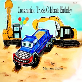 Paperback Construction Trucks Celebrate Birthday Book