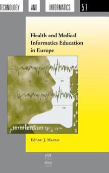 Hardcover Health and Medical Informatics Education in Europe Book