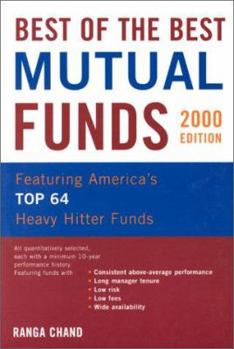 Paperback Best of the Best Mutual Funds: 2000 Edition Book
