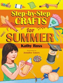 Hardcover Step-by-Step Crafts for Summer Book