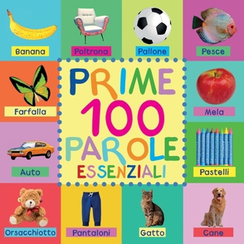 Paperback Prime 100 Parole Essenziali [Italian] [Large Print] Book