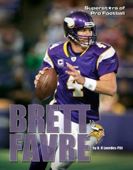 Brett Favre - Book  of the Superstars of Professional Football