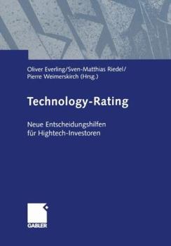 Paperback Technology-Rating: Neue Entscheidungshilfen Für Hightech-Investoren [German] Book