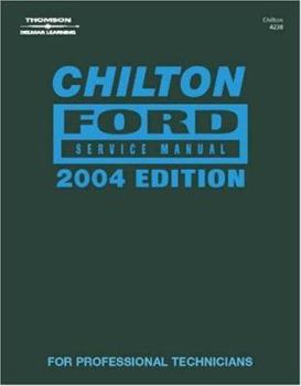 Hardcover Chilton Ford Service Manual - Annual Edition Book