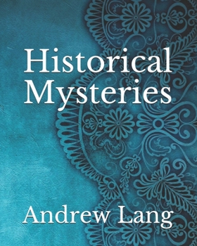 Paperback Historical Mysteries Book
