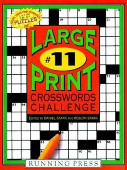 Spiral-bound Large Print Crosswords Challenge #11 [Large Print] Book