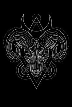 Paperback Notebook: Zodiac Design (Aries, the Ram) Book