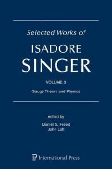 Hardcover Selected Works of Isadore Singer: Volume 3 Book