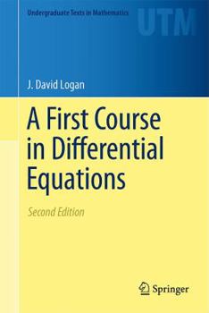 Hardcover A First Course in Differential Equations (Undergraduate Texts in Mathematics) Book