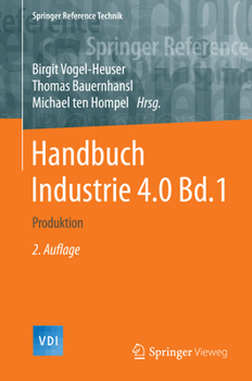 Hardcover Handbuch Industrie 4.0 Bd.1: Produktion [German] Book